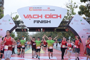 Giải Marathon Quốc tế TP.HCM Techcombank mùa 5 thành công rực rỡ