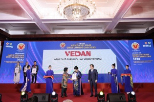 Vedan Việt Nam tiếp tục giữ vững danh hiệu "Hàng Việt Nam chất lượng cao” năm 2023