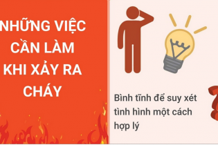 Những việc cần làm khi xảy ra cháy