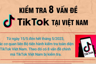 Kiểm tra 8 vấn đề TikTok tại Việt Nam
