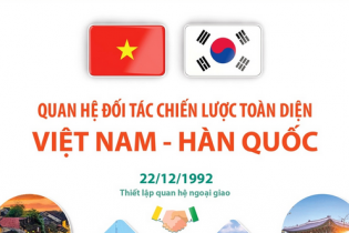Quan hệ Đối tác chiến lược toàn diện Việt Nam - Hàn Quốc