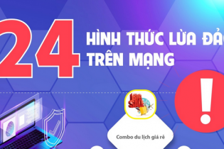 Nhận diện 24 hình thức lừa đảo trên mạng
