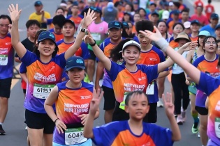 Thương hiệu Xtep đồng hành cùng VĐV chinh phục VnExpress Marathon Marvelous Nha Trang 2023