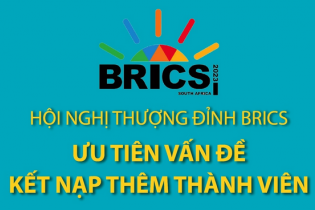 Hội nghị thượng đỉnh BRICS ưu tiên vấn đề kết nạp thêm thành viên