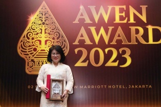 Tổng giám đốc Hanel được vinh danh "Nữ doanh nhân ASEAN - Awen Award 2023"