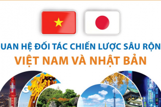 Quan hệ đối tác chiến lược sâu rộng Việt Nam - Nhật Bản