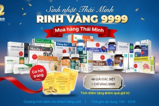 Dược phẩm Thái Minh tưng bừng tri ân khách hàng nhân dịp kỷ niệm 12 năm sinh nhật