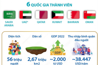 Hội đồng hợp tác vùng Vịnh: Tổ chức khu vực quan trọng hàng đầu ở Trung Đông