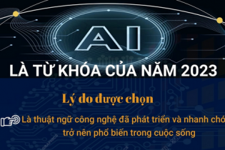 "AI" là từ khóa của năm 2023