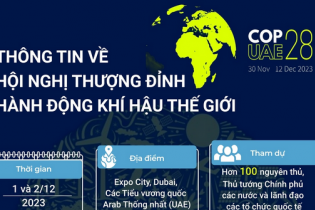 Hội nghị thượng đỉnh Hành động khí hậu thế giới trong khuôn khổ COP28