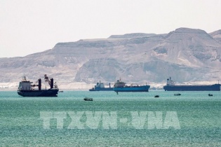 WTO: Lượng lúa mì vận chuyển qua Kênh đào Suez nửa đầu tháng 1/2024 giảm gần 40%
