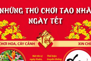 Những thú chơi tao nhã ngày Tết