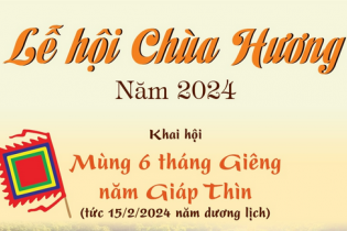 Khai hội Chùa Hương Xuân Giáp Thìn 2024