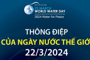 Ngày Nước Thế giới 22/3/2024: Nước cho hoà bình