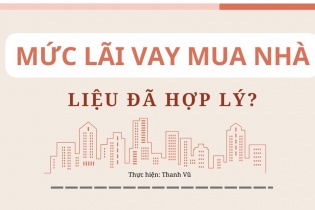 Lãi vay liệu đã hợp lý để xuống tiền mua nhà?