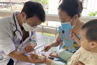 Trong một tuần, TP.HCM ghi nhận 587 trường hợp mắc bệnh tay chân miệng