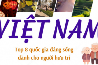 Việt Nam lọt Top 8 quốc gia đáng sống có chi phí phải chăng dành cho người hưu trí