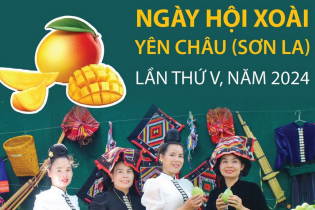 Ngày hội Xoài Yên Châu tại Sơn La thu hút nhiều du khách tham gia