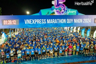 VnExpress Marathon Quy Nhơn 2024: Herbalife người bạn đồng hành vì sức khỏe cộng đồng