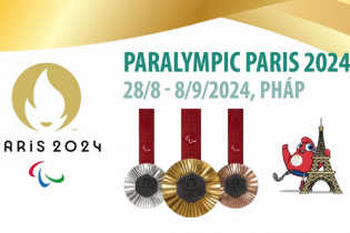 Đoàn Thể thao người khuyết tật Việt Nam tham dự Paralympic Paris 2024