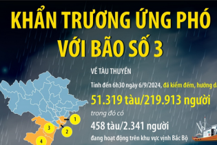 Khẩn trương triển khai ứng phó với bão số 3 - siêu bão Yagi