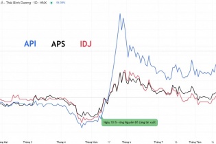 Cổ đông API, APS, IDJ "thở phào" sau hơn 1 năm "gồng lỗ"