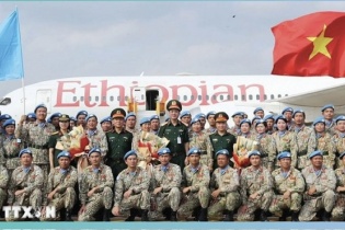 Đội Công binh số 2 Việt Nam hoàn thành xuất sắc nhiệm vụ quốc tế, về nước an toàn