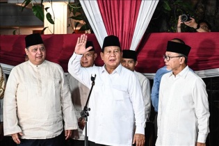 Tân Tổng thống Indonesia Prabowo Subianto tuyên thệ nhậm chức