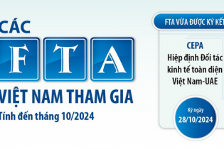 Các Hiệp định thương mại tự do (FTA) Việt Nam đã ký kết, tham gia