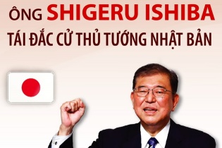 Ông Shigeru Ishiba tái đắc cử Thủ tướng Nhật Bản