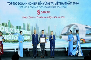 Đẩy mạnh ESG, SABECO tiếp tục là một trong các doanh nghiệp phát triển bền vững hàng đầu tại Việt Nam