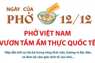 Ngày của Phở 12/12: Phở Việt Nam vươn tầm ẩm thực quốc tế