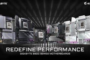CES 2025: GIGABYTE ra mắt dòng bo mạch chủ AMD B800 và Intel với công nghệ AI