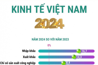 Toàn cảnh kinh tế Việt Nam năm 2024