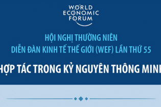 Hội nghị thường niên Diễn đàn Kinh tế Thế giới (WEF) lần thứ 55: Hợp tác trong kỷ nguyên thông minh