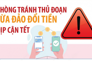 Phòng tránh thủ đoạn lừa đảo đổi tiền dịp cận Tết