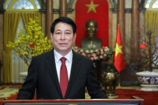 Lời chúc Tết Nguyên đán Ất Tỵ của Chủ tịch nước Lương Cường