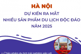 Hà Nội dự kiến ra mắt nhiều sản phẩm du lịch độc đáo trong năm 2025