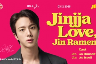 OTOKI ra mắt video "Jin Ramen Campaign" với sự tham gia của Jin từ nhóm nhạc BTS