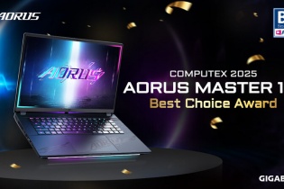 GIGABYTE thắng giải Best Choice Ward tại COMPUTEX 2025