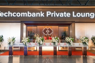 Ra mắt Techcombank Private Lounge - phòng chờ đẳng cấp tại sân bay Nội Bài