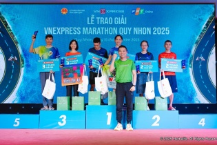 Cùng Herbalife Việt Nam lan tỏa lối sống năng động đến cộng đồng tại VnExpress Marathon Quy Nhơn 2025 