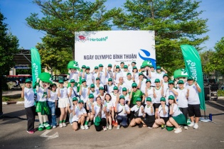 Herbalife Việt Nam đồng hành cùng chuỗi Ngày Olympic trên toàn quốc