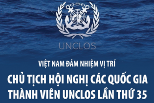 Việt Nam đảm nhiệm vị trí Chủ tịch Hội nghị các quốc gia thành viên UNCLOS