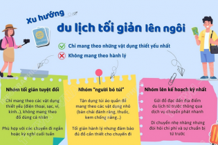 Xu hướng du lịch tối giản lên ngôi