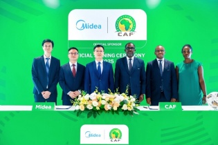 Midea trở thành nhà tài trợ chính thức của TotalEnergies CAF AFCON 2025