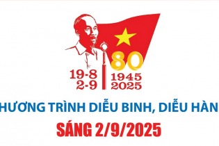 Chương trình diễu binh, diễu hành sáng ngày 2/9/2025