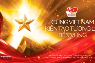 Masterise Group lan tỏa tinh thần yêu nước dịp kỷ niệm 80 năm Quốc khánh 2/9 Masterise Group lan tỏa tinh thần yêu nước dịp kỷ niệm 80 năm Quốc khánh 2/9