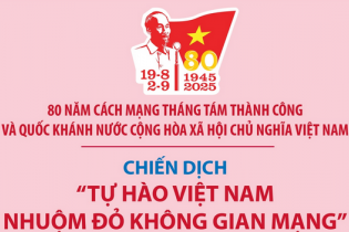 Chiến dịch "Tự hào Việt Nam - Nhuộm đỏ không gian mạng" chào mừng Quốc khánh 2/9 Chiến dịch "Tự hào Việt Nam - Nhuộm đỏ không gian mạng" chào mừng Quốc khánh 2/9