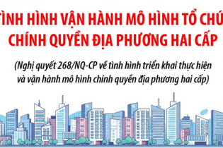 Tình hình vận hành mô hình tổ chức chính quyền địa phương hai cấp Tình hình vận hành mô hình tổ chức chính quyền địa phương hai cấp